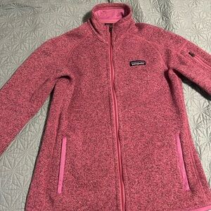 Patagonia Women’s Zip Up - Pink Heather